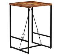 Helloshop26 Table Haute Mange Debout Bar bistrot Bois recyclé Solide 106 cm 0902096