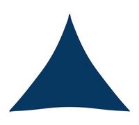 Helloshop26 Voile Toile d'ombrage Parasol Tissu Oxford Triangulaire 5 x 6 x 6 m Bleu 02_0009925