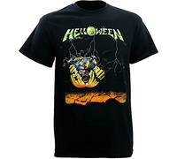 Helloween Helloween EP New Tee Round Neck Unisex Tops Men's 100% Cotton Short-Sleeve T-Shirts M