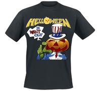Helloween I Want Out Homme T-Shirt Manches Courtes Noir XL 100% Coton Regular/Coupe Standard