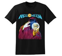 Helloween Keeper of The Seven Keys'87 Gamma Avantasia Rage T-Shirt Men's Unisex Tee Shirt Black Unisex 100% Cotton Short-Sleeve T-Shirts Black XL