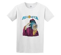 Helloween Keeper of The Seven Keys'87 Gamma Ray Avantasia Rage Unisex T-Shirt Printed Tee White Mens Top Shirt XL