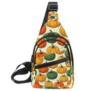 Helloween Pumkins_112 Sac à dos à bandoulière Sac à dos à bandoulière Sac de voyage Sac de randonnée Sac poitrine Sac à dos Sac à dos Sac à dos, Multicolore 09, 11.8x7x1.5in/30x18x4cm