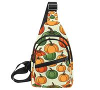 Helloween Pumkins_117 Sac à bandoulière, sac à dos à bandoulière pour voyage, randonnée, sac de jour pour sacs à main, sac à bandoulière pour femmes et hommes, Multicolore 08, 11.8x7x1.5in/30x18x4cm