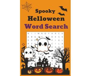 Helloween Word Search Book: Helloween Word Search Puzzles | 495 Unique Helloween Words to Boost Memory, Focus, and Vocabulary While Having Fun| 6x9 ... gifts for on holiday, vacations or free time.