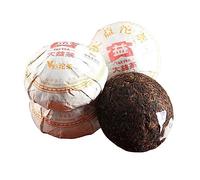 HELLOYOUNG 100g de thé Pu erh chinois traditionnel naturel en forme de Tuo Thé vert biologique sans additifs Goût doux et délicat (1 pc) (5 pcs)