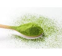 HELLOYOUNG 100g Thé vert Matcha biologique chinois moulu en matcha selon des techniques traditionnelles Saveur riche et unique Rafraîchissant et croquant