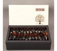 HELLOYOUNG 125g Thé Pu'er mûr d'arbres anciens biologiques chinois Aliment vert avec une saveur riche Sachets de thé pratiques infusion facile Thé pu-erh Pu'er Tea