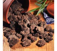 HELLOYOUNG 200g de thé Pu'erh chinois Yunnan naturel aromatisé de petite taille fabriqué à partir de feuilles d'arbres anciens sans additifs alimentaires verts moelleux et corsé