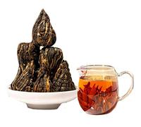 HELLOYOUNG 250g Thé noir Dianhong en forme de pagode du Yunnan fabriqué à la main en Chine Techniques traditionnelles aliment vert biologique avec une saveur intense