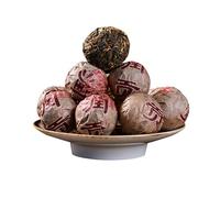HELLOYOUNG 250g Thé Pu'er fermenté original chinois Perle de dragon Aliment vert biologique au goût intense et à l'arrière-goût sucré Thé pu-erh Pu'er Tea