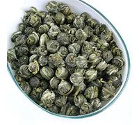 HELLOYOUNG 50g Thé vert Jasmine Dragon Pearl parfumé aux fleurs de jasmin soigneusement sélectionnées artisanat traditionnel avec un croquant rafraîchissant