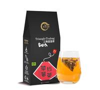 HELLOYOUNG 50g Tisane bio de Chine Saveur intense et douce bon thé essence naturelle (Thé noir à la fraise)
