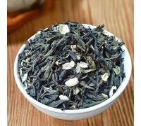 HELLOYOUNG Thé aux fleurs de jasmin aliment vert biologique chinois aux profils de saveurs uniques naturel et sans additifs thé croustillant rafraîchissant (500g(En gros))