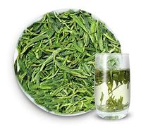 HELLOYOUNG Thé de printemps Longjing thé vert biologique chinois élaboration traditionnelle aliment vert aux profils de saveurs uniques arôme longue durée (500g)