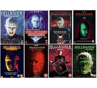 Hellraiser 1-8 Complete DVD Collection : Hellraiser 1 / Hellraiser 2 - Hellbound / Hellraiser 3 - Hell On Earth / Hellraiser 4 - Bloodline / Hellraiser 5 - Inferno / Hellraiser VI: Hellseeker / Hellraiser VII: Deader / Hellraiser VIII: Hellworld by Doug Bradley