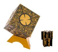 Hellraiser Boîte de puzzle - Cube de configuration déformable de lamentation, film d'horreur à collectionner, accessoire mécanique complexe détachable pour décoration de bureau et de maison pour