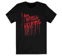 Hellraiser Horror Movie I Am in Hell, Help Me Men's T-Shirt Size S-3XL Black S