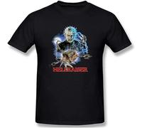 Hellraiser Men's Basic Super Soft Cotton T-Shirt Summer Black M