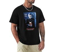 Hellraiser Mens Shirt Funny Graphics Pinhead Clive Barker 80S Cult Horror Movie Film Tee, T Shirt Black L