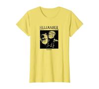 Hellraiser Movie Reader Pinhead Puzzle Horror PAPL14575 T-Shirt, Femme, Citron, M