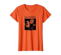 Hellraiser Movie Reader Pinhead Puzzle Horror PAPL14575 T-Shirt, Femme, Orange, XXL