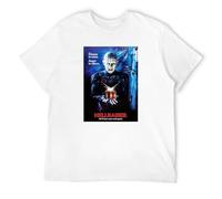 Hellraiser T Shirt Graphic Tee for Men White 3XL