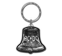 AC/DC Porte-clés Hells Bells Noir Taille unique
