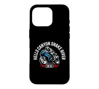 Hells Canyon Snake River Moto Design Coque pour iPhone 16 Pro