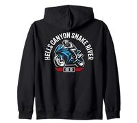 Hells Canyon Snake River Moto Design Sweat à Capuche
