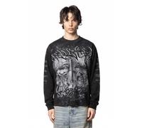 Hellstar, Homme, Tops, Multicolore, Taille: M Laugh Now Cry Later Longsleeve