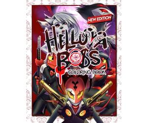 Hellu Boss Adult Coloring Book for Women: Big Adult Coloring Book for Women, Adults, Teens to Stress Relief | Perfect Books Gift for Her, Women, Mom