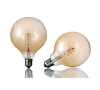 Hellum 219098 A + +, Filament Ampoule LED, verre, 3 watts, G12, doré, 8 x 8 x 12,5 cm