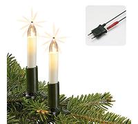 Hellum 802047 LED économies d'energie Guirlande Lumineuse Bougie 20 pièces, sans Effet Scintillant
