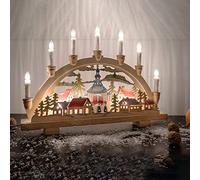 Hellum 875515 A to d, guirlande lumineuse, verre, 5 W, A55, blanc, 10 x 16 x 6 cm