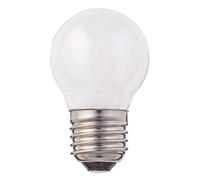hellum Lot de 3 ampoules LED E27 blanc chaud - Ampoule LED E27 mat - 4,5 W - Ampoule E27 - 470 lm - Mini globe - Ampoule sphérique avec culot E27 - Filament E27 - Petit 209211