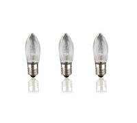 Hellum Ampoules en forme de bougies ondulées de rechange pour éclairage intérieur et extérieur dans différentes versions