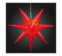 Hellum Hellum Étoile LED d’extérieur rouge Ø 60 cm LED blanc chaud Quantité:1