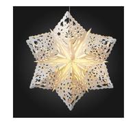 Hellum Hellum Étoile LED Flocons de neige 1-flg. blanc chaud Éclairage extérieur Quantité:1