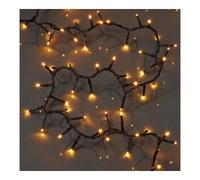 Hellum Hellum Guirlande lumineuse LED LED-Snake-Light 448 pièces blanc chaud câble noir Quantité:1