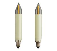 Hellum Hellum LED bougie filament 12V, 0,5W, blister de 2 904956 Bli.2 Quantité:1