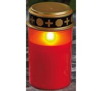Hellum LED lampe funéraire rt LED jaune 520378