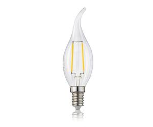 Hellum - Windstoß LED E14 C35 Clara 207309