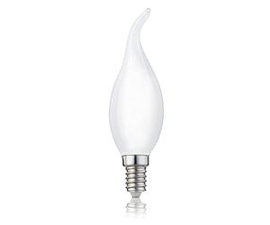 Hellum - Windstoß LED E14 C35 mat 207408