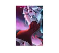 Helluva Boss Loona Anime Poster Impression sur toile Décoration murale Poster d'œuvres d'art esthétiques pour chambre 50 x 75 cm