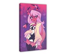 Helluva Boss Verosika Mayday 6 Poster sur toile pour décoration de salon, chambre à coucher, style cadre, 50 x 75 cm