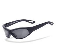 HELLY® - No.1 Bikereyes® | lunettes moto biker chopper style tribal - lunettes soleil motard teintées - anti-buée coupe-vent résistantes (fumé [black angel])
