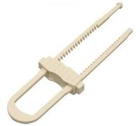 Olympia 98344 BS 805 Dispositif de Bloquage pour Portes d'Armoires Securité Enfant Protection Blanc