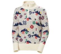 Sweat à capuche Helly Hansen Arctic Iceland Knit gris bleu rouge femme - L
