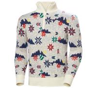 Sweat-shirt Helly Hansen Arctic Icelander Half Zip gris blanc bleu - M